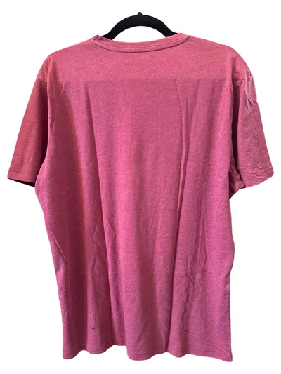 JACK & JONES Herren T-Shirt Gr. XL Rot Casual Print