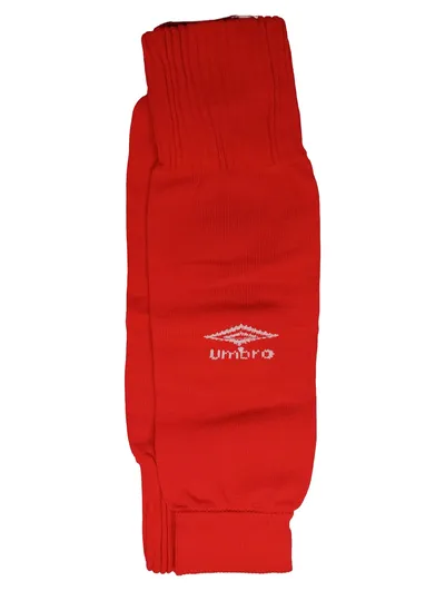 Umbro Fußball Stutzen Rot Gr. 38 Sportsocken Herren Strümpfe