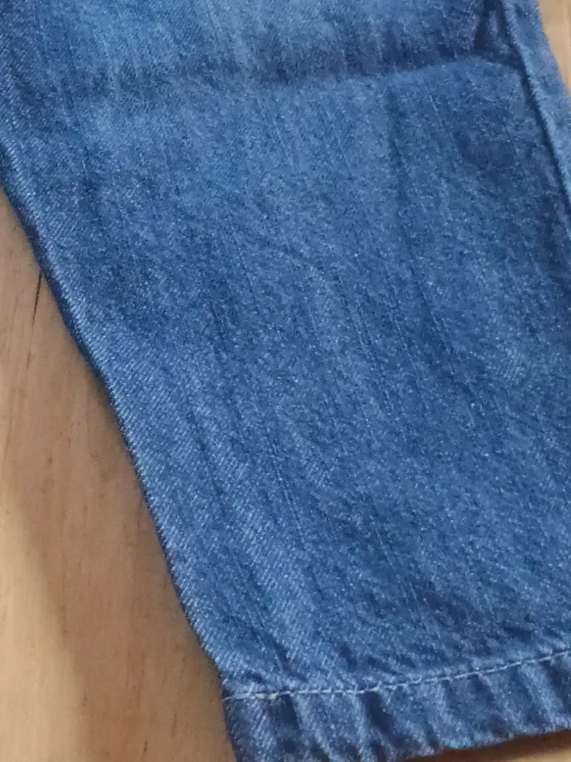 Baby Club Jeans Hose Kinder Gr. 80 Blau Baumwolle Regular Fit Freizeit 4
