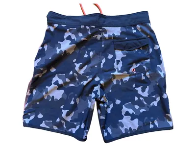 FSBN Herren Badeshorts Tarnmuster Camouflage Mehrfarbig Gr. 50;L