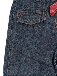 Baby Club Jeans Hose Gr. 80 Blau Baumwolle Regular Fit Applikationen 4