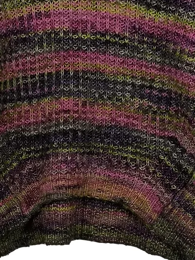 JJXX Damen Pullover Strickpullover Gr. 34 XS Mehrfarbig Gestreift Grobstrick