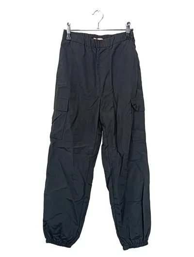 ONLY Cargohose Kinder Mädchen Gr. 152 Schwarz Cargo Jogger Hose