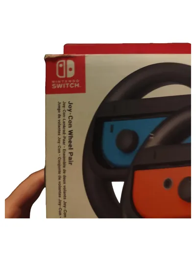 Nintendo Joy-Con Wheel Pair Lenkrad Halterung Schwarz