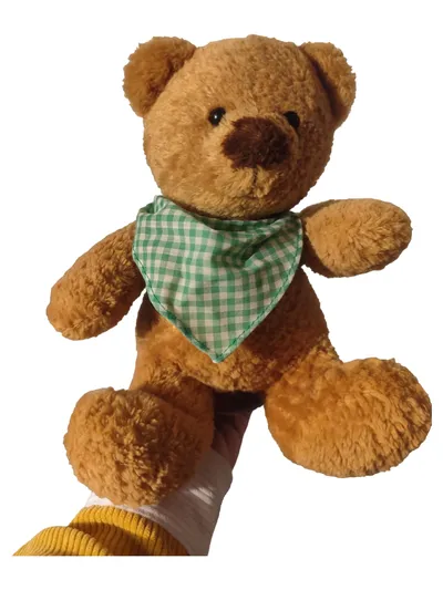 Heunec Teddybär Kuscheltier Plüsch Braun mit Halstuch 23cm