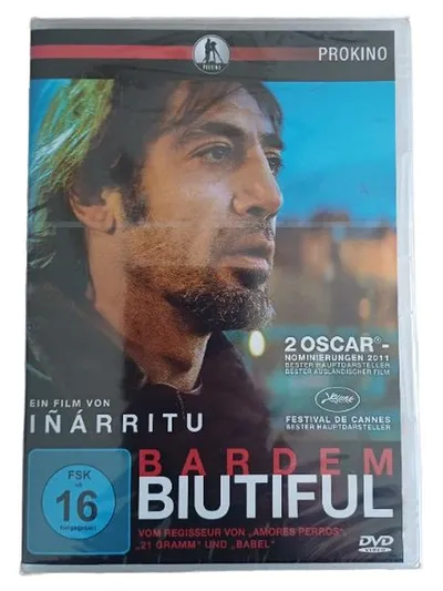 Biutiful DVD Drama Iñárritu Bardem Kriminalfilm FSK 16