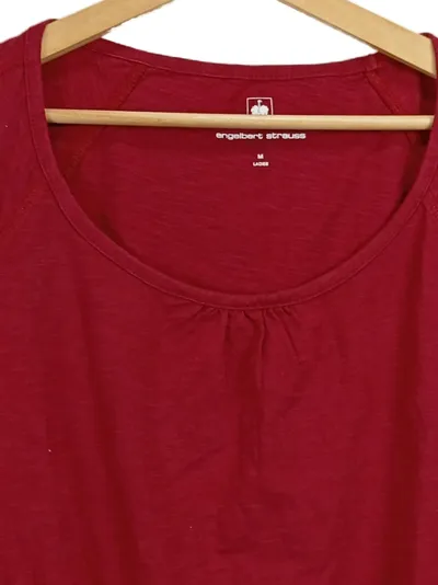 Engelbert Strauss Damen T-Shirt Gr. 38/M Rot Basic Baumwolle