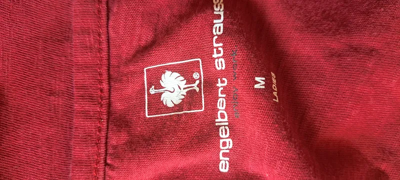 Engelbert Strauss Damen T-Shirt Gr. 38/M Rot Basic Baumwolle 3