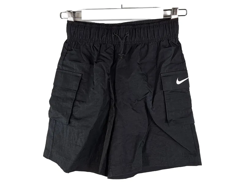 Nike Sportswear Essential Cargo Shorts Damen Schwarz XXS Nylon 1