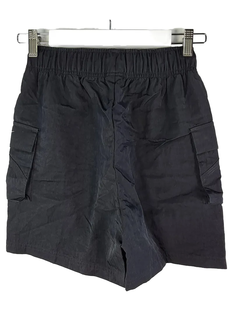 Nike Sportswear Essential Cargo Shorts Damen Schwarz XXS Nylon 2