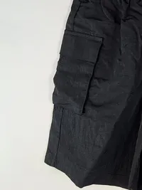 Nike Sportswear Essential Cargo Shorts Damen Schwarz XXS Nylon 4
