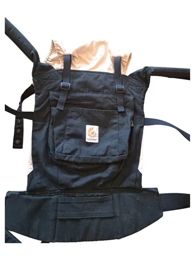 Ergobaby Original Babytrage Baumwolle Bauchtrage Rückentrage Schwarz