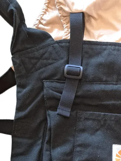 Ergobaby Original Babytrage Baumwolle Bauchtrage Rückentrage Schwarz