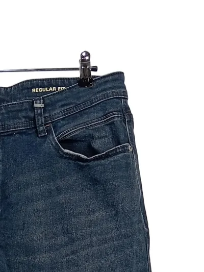 Camel Active Herren Jeans Regular Fit Größe 40 Blau Denim Stretch