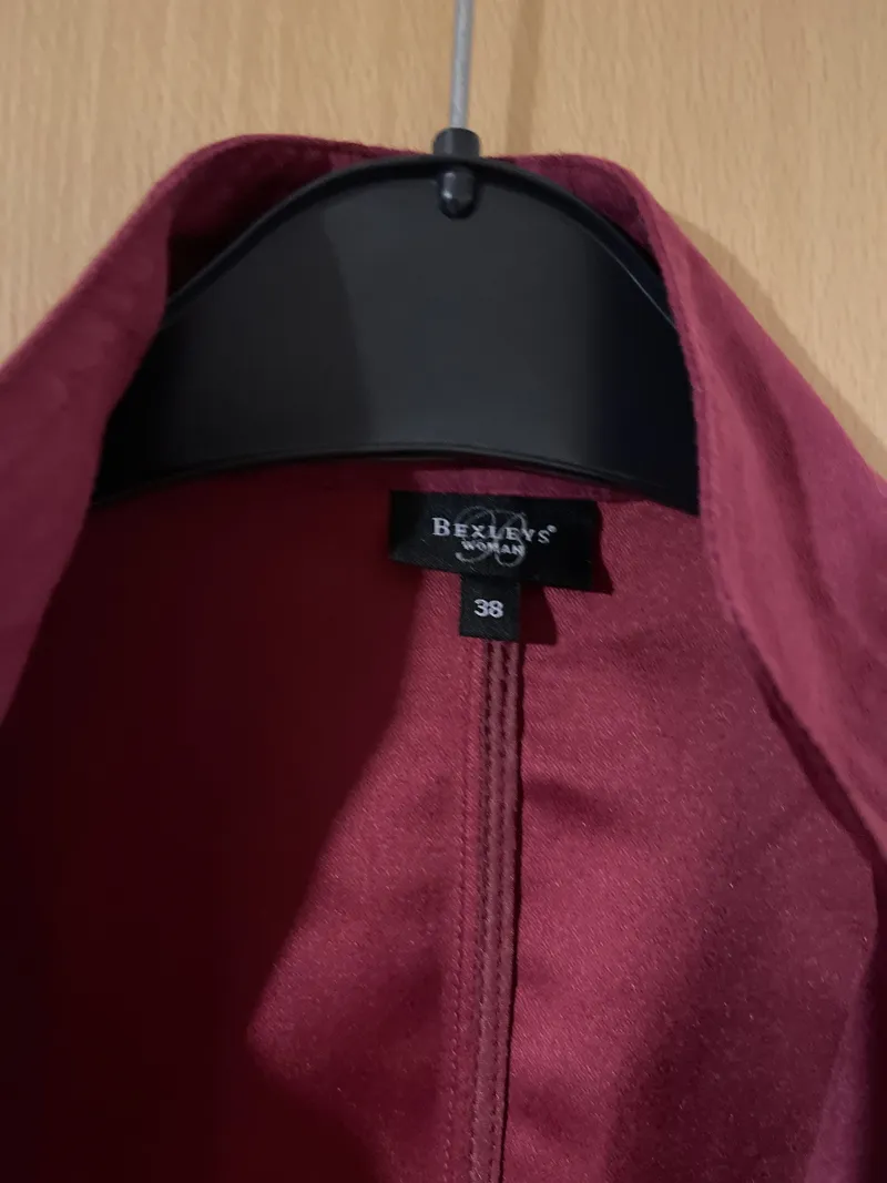Bexleys Woman Sweatjacke Damen Gr. 38 M Pink Wildlederoptik Reißverschluss 5