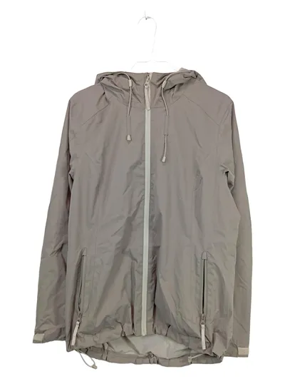46 Nord Damen Outdoorjacke Jacke Windbreaker Kapuze Beige Gr. 40 L Wandern