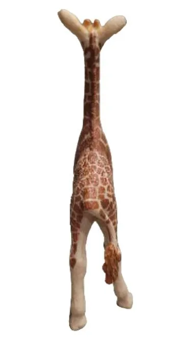Schleich Giraffe Jungtier Spielfigur Wild Life Tierfigur Braun 12cm