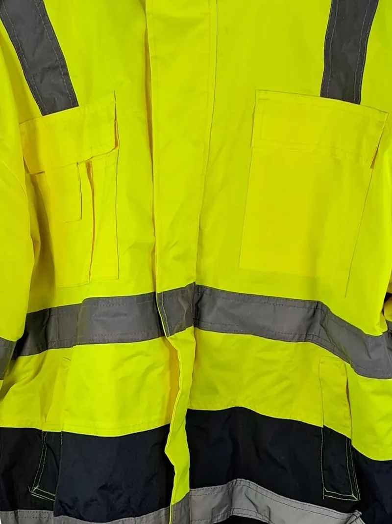 NITRAS Motion Tex Viz Arbeitsjacke Herren Neongelb Polyester Gr. XXL 4