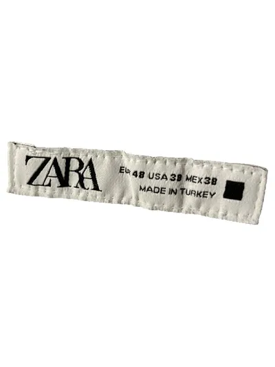 ZARA Chinohose Herren Beige Stoffhose Gr. 48 W32 Casual Hose