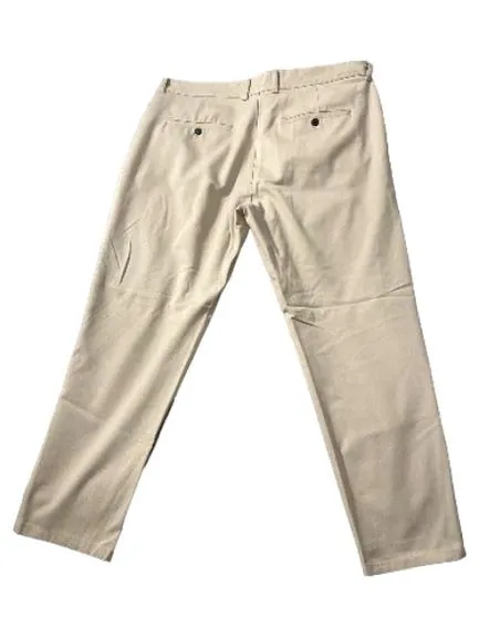 ZARA Chinohose Herren Beige Stoffhose Gr. 48 W32 Casual Hose 3