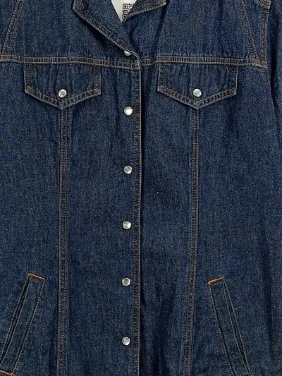 Alba Moda Jeanskleid Damen Gr. 38 Blau Denim Kleid Knopfleiste