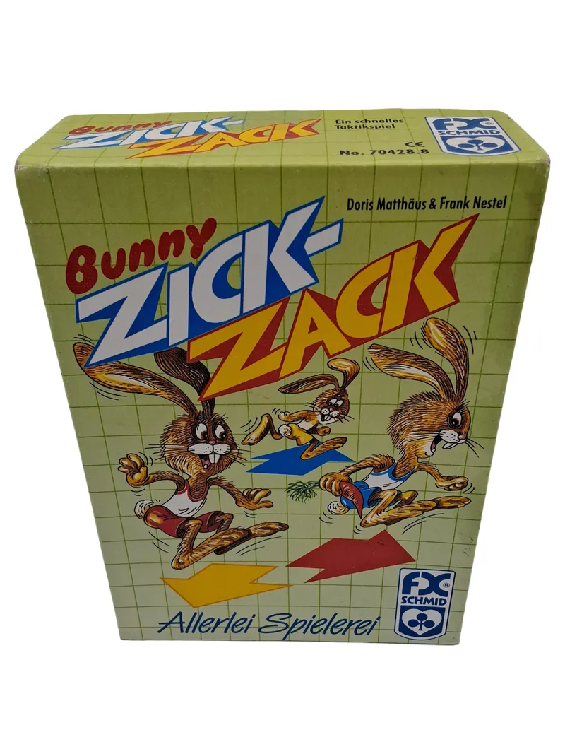 FX Schmid Bunny Zick-Zack Brettspiel Taktikspiel Strategiespiel Kinder ab 8 1