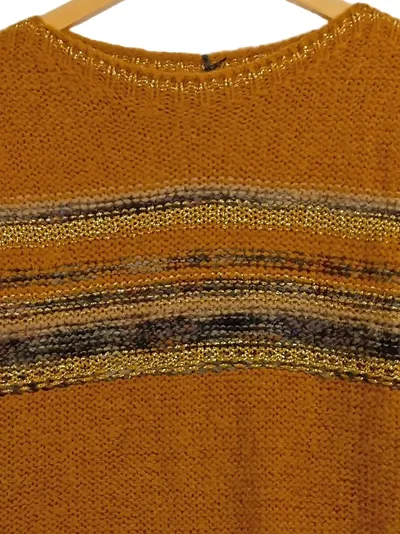 LIU JO Kinder Pullover Strickpullover Gr. 170 Orange Gestreift Casual