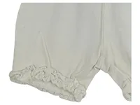 Baby Club Mädchen Shorts Rüschen Weiß Gr. 68 Baumwolle 2