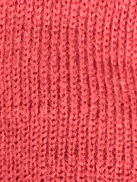 Abercrombie & Fitch Mütze Beanie Rot Herren Strickmütze Logo Casual 3