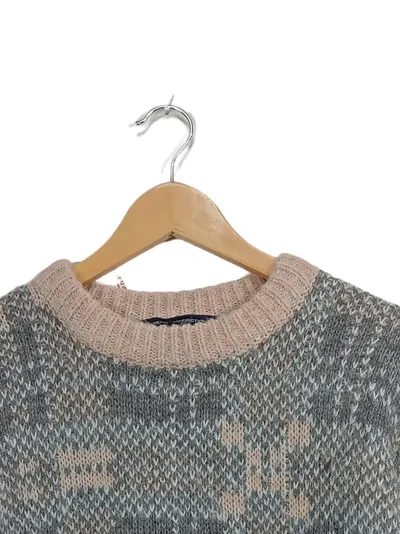 French Connection Damen Pullover Gr. 38/M Mehrfarbig Strick Casual Wolle-Mix