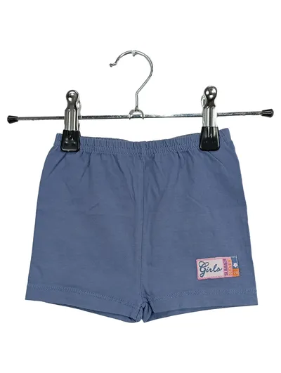 Topolino Mädchen Shorts Gr. 68 Blau Baumwolle Girls Summer Style