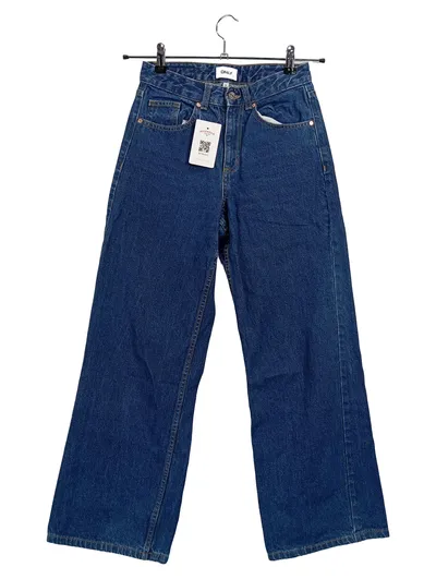 ONLY Jeans Damen Wide Fit Größe 25 Blau Casual