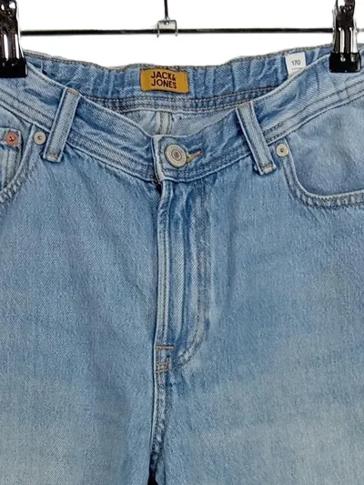 Jack & Jones Jeans Relaxed Chris Kinder Gr. 170 Hellblau Denim