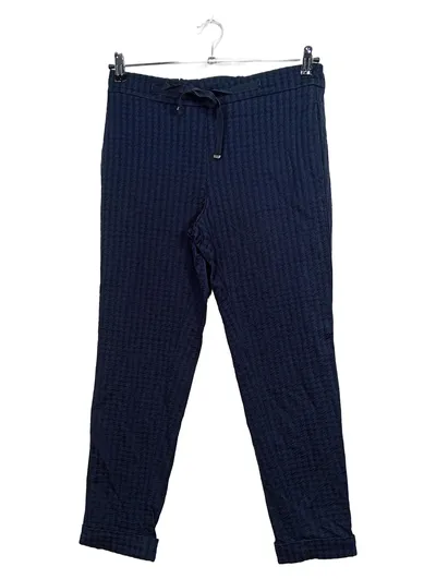 Rich&Royal Damen Stoffhose Gr. 40 Blau L28 Zugband Modern Freizeit