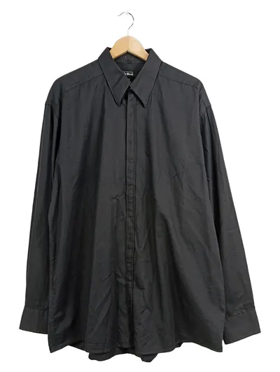 McNeal Herren Business Hemd Gr. 43 Grau Langarm Soft Baumwolle