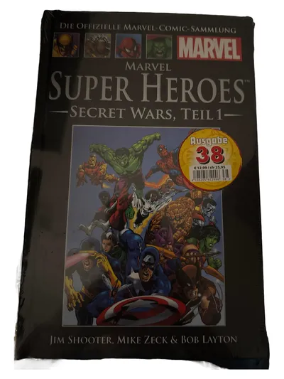 Marvel Super Heroes Secret Wars 1 Comic Ausgabe 38 Jim Shooter Mike Zeck