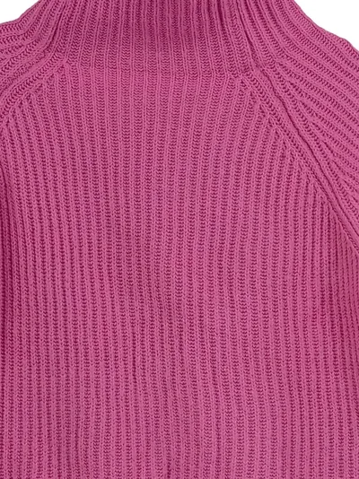 DRYKORN Rollkragenpullover Damen 34 XS Pink Wolle Alpaka Strickpullover Casual