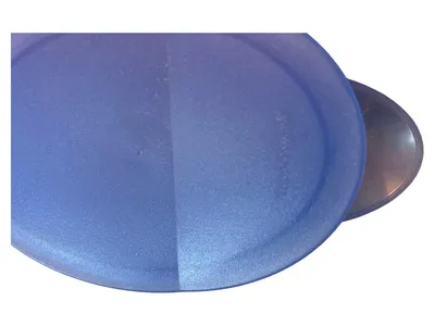 Tupperware Krug Blau Kunststoff 20cm Deckel Saftkrug Wasserkanne Praktisch