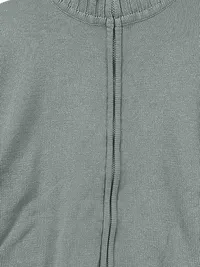 Casa Blanca Strickjacke Damen Gr. 42 Grün Reißverschluss Baumwolle 2