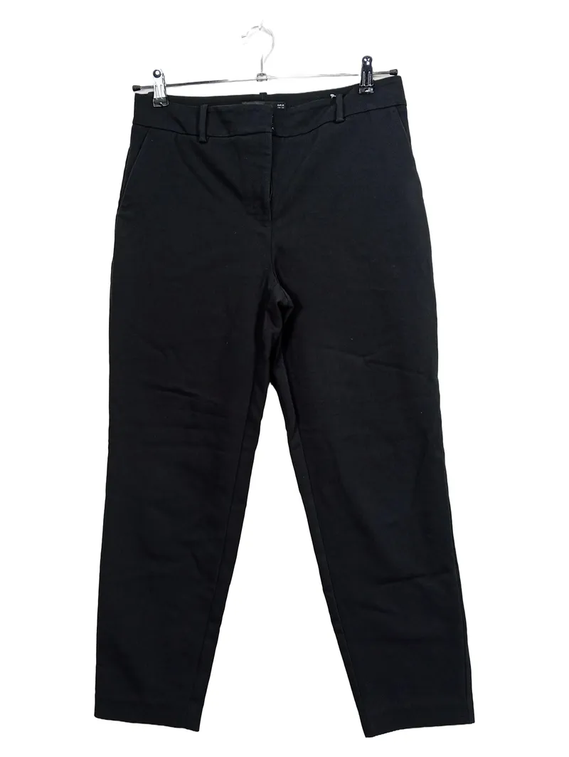 hallhuber Business Anzughose Damen Baumwolle Stretch Schwarz Gr. 40 1