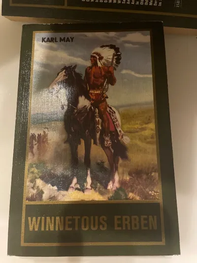 Karl May Winnetous Erben Abenteuerroman Hardcover Buch Deutsch