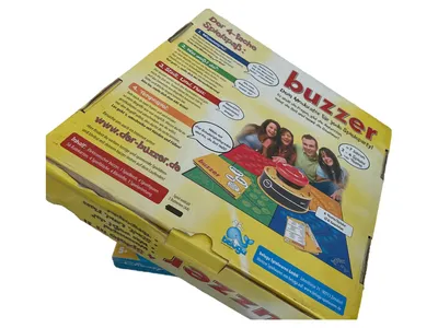 Beluga Buzzer Quizspiel 4 Spiele in 1 Wissensspiel Familienspiel ab 6 Jahre