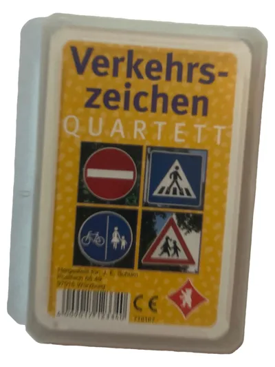 Verkehrszeichen Quartett Kartenspiel ASS Altenburger Lernspiel Kinder