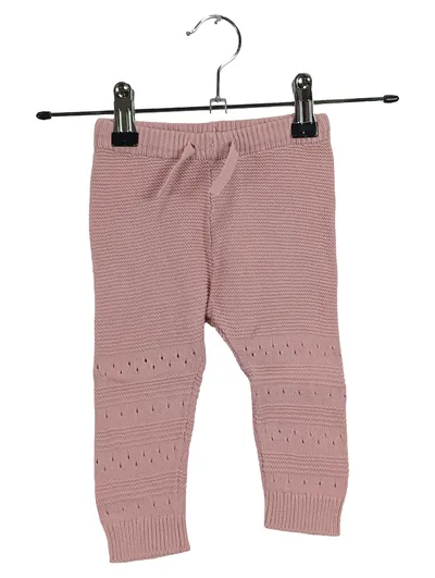 Noppies Baby Mädchen Strickhose Rosa Gr. 68 Baumwolle