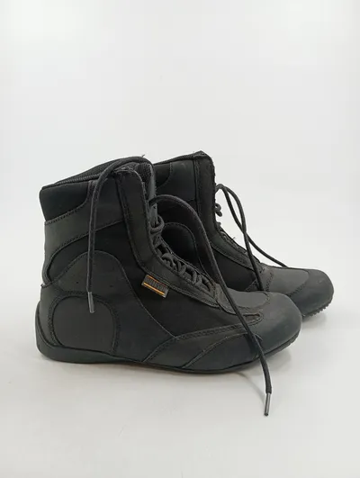 Bullson Motorradstiefel Herren Größe 39 Schwarz Sportlich