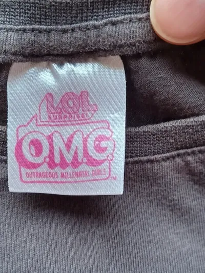 L.O.L. Surprise! OMG T-Shirt Mädchen Gr. 146/152 Grau Always Extra