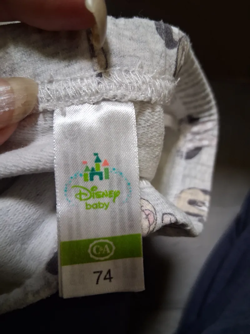 Disney Baby Leggings Minnie Maus Gr. 74 Grau Mädchen C&A 2