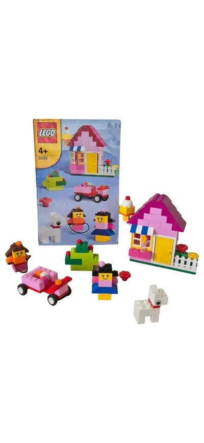 LEGO 5585 Bausteine Haus Kreativ Set Mädchen Auto Hund Gebraucht