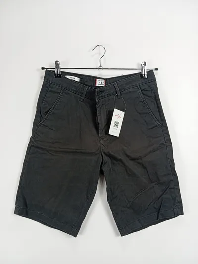 Jack&Jones Herren Shorts Chino Bermuda Kurze Hose Stretch Regular Fit Schwarz