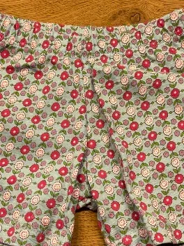 Schiesser Baby Shorts Blumenmuster Gr. 62 Baumwolle Mädchen